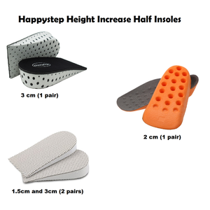 Heel Lift Height Increase Half Insoles